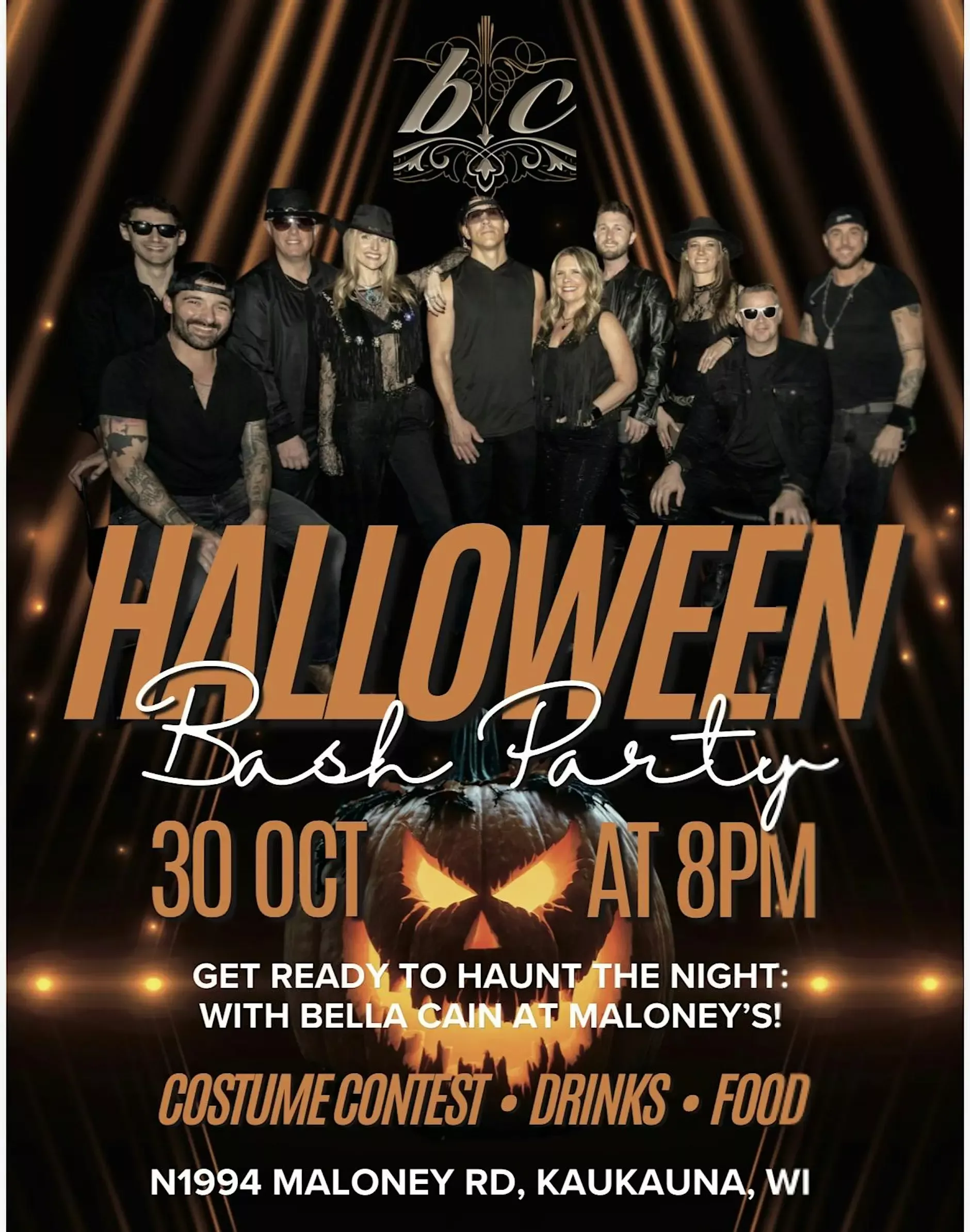 Bella Cain Halloween Bash & Costume Party | Fox Cities CVB